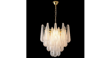 Подвесная люстра Crystal Lux FONTAIN SP8 GOLD