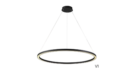 Подвесная люстра Crystal Lux FORTUNA SP88W LED BLACK