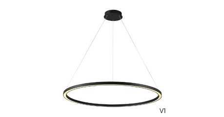 Подвесная люстра Crystal Lux FORTUNA SP88W LED BLACK