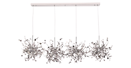 Подвесная люстра Crystal Lux GARDEN SP3х4 L1600 CHROME