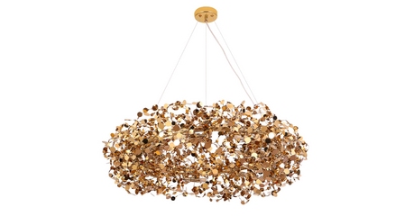 Подвесная люстра Crystal Lux GARDEN SP9 D800 GOLD