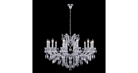 Подвесная люстра Crystal Lux Hollywood SP12 Chrome