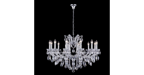 Подвесная люстра Crystal Lux Hollywood SP12 Chrome