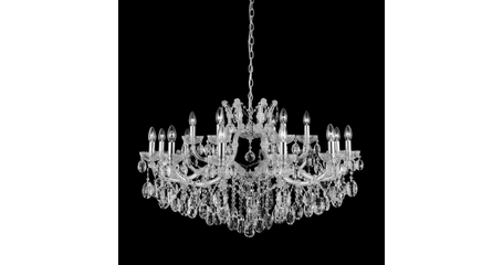 Подвесная люстра Crystal Lux Hollywood SP12+6 Chrome