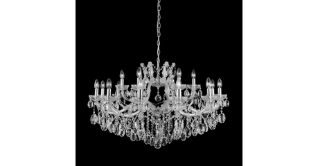 Подвесная люстра Crystal Lux Hollywood SP12+6 Chrome
