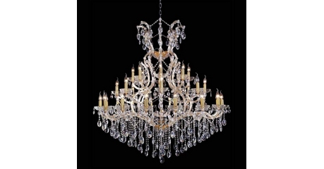 Подвесная люстра Crystal Lux Hollywood SP16+8+8 Gold