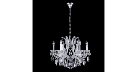 Подвесная люстра Crystal Lux Hollywood SP6 Chrome