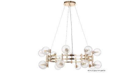 Подвесная люстра Crystal Lux LUXURY SP16 GOLD