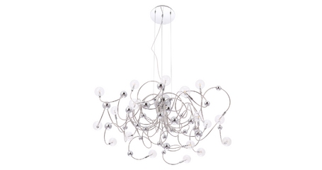 Подвесная люстра Crystal Lux MEDUSA SP20 CHROME