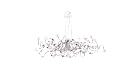 Подвесная люстра Crystal Lux MEDUSA SP30 CHROME