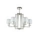 Подвесная люстра Crystal Lux Nicolas NICOLAS SP-PL6 NICKEL/WHITE