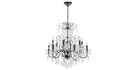 Подвесная люстра Crystal Lux ODELIS SP12 BROWN