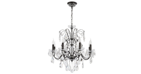 Подвесная люстра Crystal Lux ODELIS SP8 BROWN