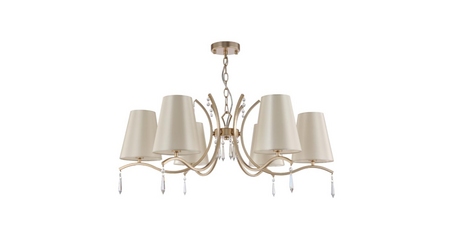 Подвесная люстра Crystal Lux Renata SP6 Gold