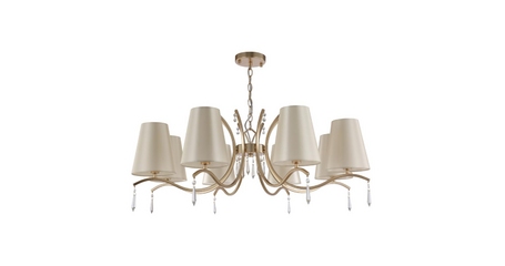 Подвесная люстра Crystal Lux Renata SP8 Gold