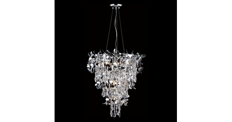 Подвесная люстра Crystal Lux Romeo SP10 Chrome D600