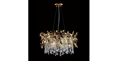 Подвесная люстра Crystal Lux Romeo SP6 Gold D600