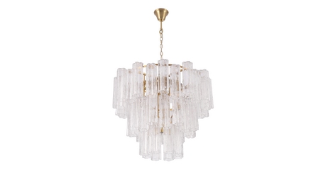 Подвесная люстра Crystal Lux ROSE SP15 BRASS
