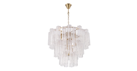 Подвесная люстра Crystal Lux ROSE SP15 BRASS