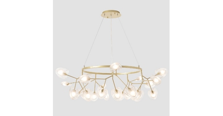 Подвесная люстра Crystal Lux SOLE SP25 GOLD