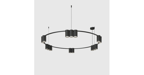 Подвесная люстра Denkirs Orbit DK4067-BK