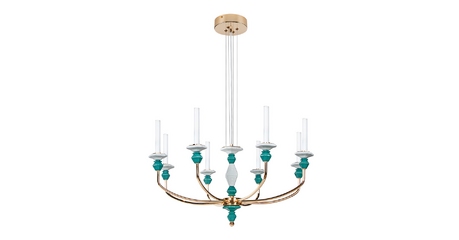 Подвесная люстра Divinare Capello 4947/01 SP-8