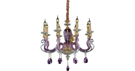 Подвесная люстра Divinare Carl 5124/14 LM-8