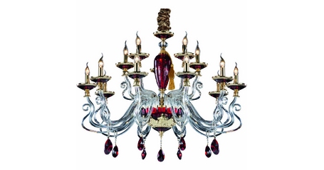 Подвесная люстра Divinare Simona 5125/10 LM-15