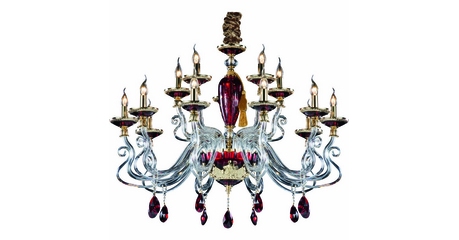 Подвесная люстра Divinare Simona 5125/10 LM-15