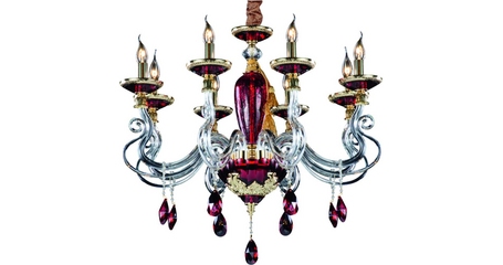 Подвесная люстра Divinare Simona 5125/10 LM-8