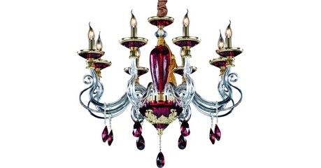 Подвесная люстра Divinare Simona 5125/10 LM-8