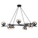 Подвесная люстра Escada Balance 1119/8S Black