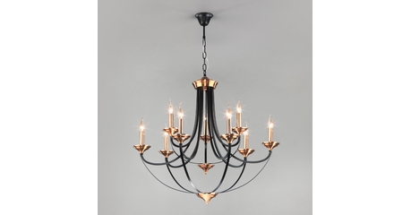 Подвесная люстра Eurosvet 60098/9 черный