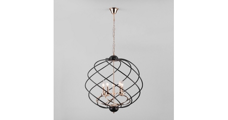 Подвесная люстра Eurosvet 60105/5 черный