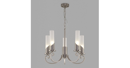 Подвесная люстра Eurosvet 60117/5 никель Smart a050018