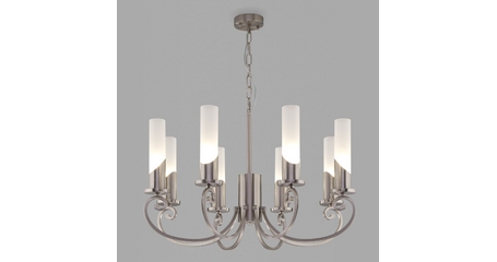 Подвесная люстра Eurosvet 60117/8 никель Smart a050019