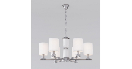 Подвесная люстра Eurosvet 60146/6 никель Smart a063868