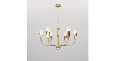 Подвесная люстра Eurosvet 60167/6 латунь Smart a068279