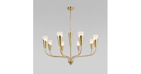 Подвесная люстра Eurosvet 60167/8 латунь Smart a068281