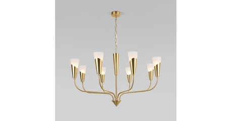 Подвесная люстра Eurosvet 60167/8 латунь Smart a068281