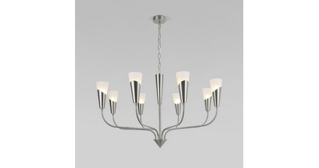 Подвесная люстра Eurosvet 60167/8 никель Smart a068285