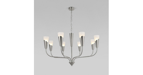 Подвесная люстра Eurosvet 60167/8 никель Smart a068285