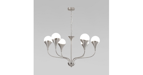 Подвесная люстра Eurosvet 60169/6 никель Smart a068276