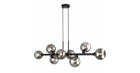 Подвесная люстра Eurosvet 70113/8 дымчатый Smart