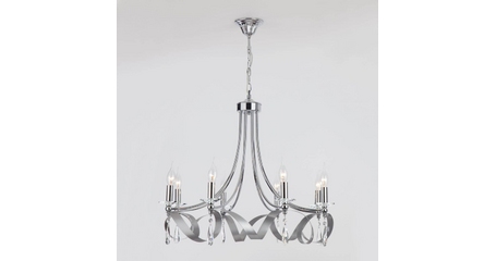 Подвесная люстра Eurosvet Adelia 60064/8 хром