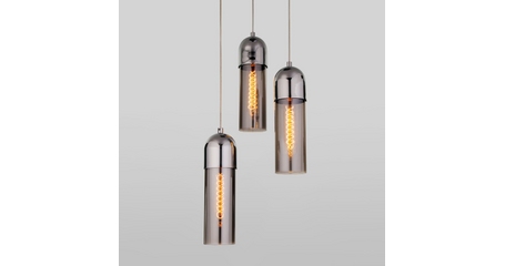 Подвесная люстра Eurosvet Airon 50180/3 дымчатый