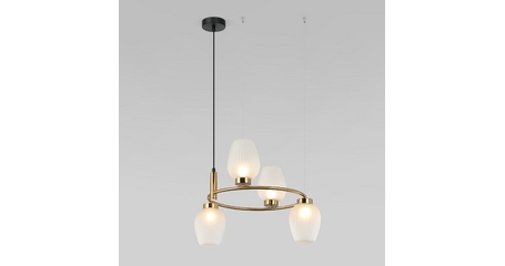 Подвесная люстра Eurosvet Alva 30183/4 латунь Smart a064682