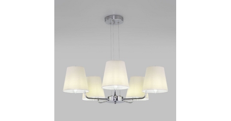 Подвесная люстра Eurosvet Amaretto 60155/5 хром a065002