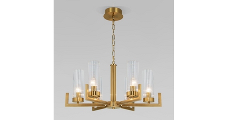 Подвесная люстра Eurosvet Arganie 60133/6 латунь