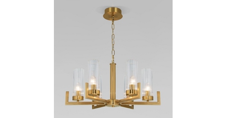 Подвесная люстра Eurosvet Arganie 60133/6 латунь